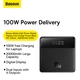 Батарея универсальная Baseus Blade 20000mAh 100W OE, black (PPBL000301) - изображение 4