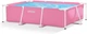 Каркасный прямоугольный бассейн Intex Small Frame 1662 л 220х150х60 см розовый 28266 - изображение 1