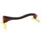 Мостик для скрипки 3/4-4/4 деревянный Violin shoulder rest с салфеткой Коричневый (KG-12207) - изображение 2