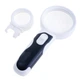 Ручная лупа с подсветкой Magnifier MG77365B + 37B, 65 мм - 6х, 37 мм - 16х - изображение 1