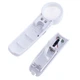 Ручная лупа с подсветкой Magnifier MG77365B + 37B, 65 мм - 6х, 37 мм - 16х - изображение 3