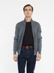 Кофта на блискавці чоловіча сіра Arber Zipper-cardigan N-AVT-29 XL зріст 5 сірий (M10.43.12.431) - изображение 4