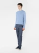 Джемпер чоловічий блакитний Arber Crew-neck J N-AVT-74 S зріст 4 блакитний (M10.53.23.431) - изображение 2
