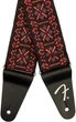 Ремень гитарный Fender Strap 2" Pasadena Woven Lattice Red - изображение 2