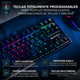 Игровая клавиатура Newskill Serike TKL / Механическая / Outemu Red Switch / RGB подсветка / UKR / Black - изображение 3
