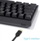 Ігрова клавіатура EPOMAKER SKYLOONG SK64 / Механічна / Gateron Optical Blue / RGB підсвітка / UKR / Black Б/В - зображення 5