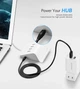 Кабель UGREEN US277 USB 2.0 to DC 3.5mm 5V/2A 1m Black (10376) - изображение 5