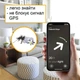 Захисний чохол Parrot для Apple Airtag брелок тримач для магнітного ключа / ключа-таблетки + комплект захисних плівок, блакитний "G" (93875655) - зображення 2