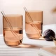 Набор из 2 стаканов для воды Villeroy & Boch Like Glass Clay 385 мл коричневый (1951798190) - изображение 5