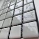 Мозаика стеклянная MK25101 White АкваМо 31.7х31.7 плитка на сетке в ванную, душ, кухню - изображение 4