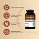 Добавка преміум-класу для імунної підтримки NatureBell Quercetin 500mg 300 капсул - зображення 3