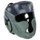 Шлем боксерский Zelart BO-1197 черный-оливковый, размер L, обхват головы 58-62 см - изображение 1
