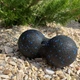 Масажний м'яч подвійний PowerPlay PP-4352 Epp foam peanut ball (d8*16cm.) Чорно/Синій - изображение 7