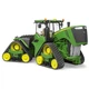Модель Bruder Трактор John Deere 9620RX на гусеницах (04055) - изображение 3