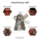 Колекційна модель-конструктор Metal Time Mysterious Mill Млин електронний двоколірна (MT054) - зображення 5