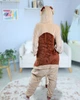 Пижама кигуруми My Kigu Женская Теплая Щенок Собачка Джек Рассел Пес Патрон Бежевый размер M 155-165 см (112841) - изображение 6