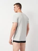 Набор футболок нательных мужских хлопковых GANT C-Neck T-Shirt 2-Pack 900002008-18 M 2 шт Серый/Синий (7325707479212) - изображение 5