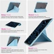 Чехол для планшета ArmorStandart Y-Type PEN для Apple iPad 10.2 (2021/2020/2019) с креплением для стилуса Apple Pencil Blue (ARM77495) - изображение 3