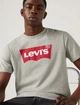 Футболка хлопковая мужская Levi's Graphic Setin Neck XL серая - изображение 4