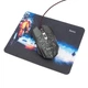 Игровой набор клавиатура+мышь+коврик+наушники с подсветкой HOCO DI54 Luster keyboard mouse headset set - изображение 7