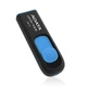 Флеш накопичувач USB 64Gb ADATA UV128, Black/Blue, USB 3.2 Gen 1, до 100 МБ/с (AUV128-64G-RBE) - зображення 2