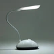 Маленькая настольная лампа 7І88 гибкая LED мини лампа фонарик фонарь на батарейках, Белая - изображение 8
