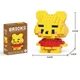 Конструктор Bricks Винни-Пух c м/ф Winnie the Pooh (144 детали) Micro Diamonds Blocks - изображение 2