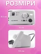 Фрезер для маникюра и педикюра Nail Master ZS-602 65 Вт 45000 об/мин Белый (аппарат для маникюра и педикюра) + Пилочка для ногтей "волна" Lilly Beaute - изображение 4