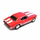 Детская металлическая ретро машинка Chevrolet Camaro Z/28 1967 игрушечная коллекционная масштабная железная авто модель игрушка для детей Шевроле Камаро открываются двери красная 12.5 см (KT5341W+R) - изображение 3