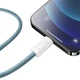 Кабель Baseus Dynamic Series Fast Charging Data Cable Type-C to iP 20W 1m Blue (CALD000003) - изображение 5