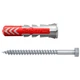 Дюбель DUOPOWER 10x50 S с шурупом универсальный высокотехнологичный Fischer (Фишер), 555010-1 - изображение 1
