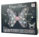 Детские подвижные крылья Феи Wings of faerie 840 TOPA электрические карнавальные крылья на ремешках с подсветкой музыкой и эффектом порхания 65 см - изображение 5