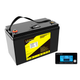 Аккумулятор LiFePO4, LiitoKala, 12 В, 100 Ач, с LCD дисплеем, BMS smart плата - изображение 2