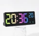Цифровые Электронные настольные LED Часы DS-6631 Будильник Дата Температура Colorfull Black - изображение 1