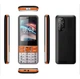 Кнопковий мобільний телефон на 4 SIM карти MAFAM S5630 Pro стільниковий телефон з великими кнопками та ліхтариком, помаранчевий "S" (93880930) - зображення 5