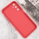Силиконовый чехол Candy Full Camera для Samsung Galaxy A24 4G Красный / Camellia Без бренда - изображение 2