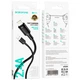 Кабель заряджання BOROFONE BX111 USB to Lightning (2.4А) (1M) для пристроїв Apple Чорний - зображення 2