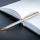 Ручка кулькова Parker SONNET 17 Stainless Steel GT BP 84 132 - зображення 5