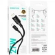 Кабель зарядки BOROFONE BX111 Type-C to Lightning (PD27W) fast charge (1M) швидка зарядка для телефона/смартфона Чорний - изображение 2