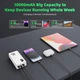 УМБ VHG M16 30000 mAh QC3.0+PD3.0 65W Laptop Power Bank, White - зображення 3