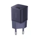 Мережевий зарядний пристрій Baseus GaN5 Fast Charger(mini) 1C 30W EU Purple (CCGN070705) - изображение 1