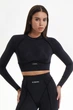 Спортивний топ Designed for Fitness Majestic Black L - зображення 1