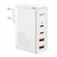 Зарядний Пристрій Baseus GaN2 Pro Quick Charger 100W (2Type-C + 2USB) white - зображення 1
