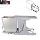 Відро для сміття Muller Taurus40 1х16л+1х8л висувне кухонне, Сіре (0065) - зображення 1