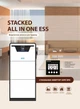 Комплект інвертор SVC ESS STACKED RPS 5 кВт 48В 1Ф (RPS-5+5.15) - зображення 4