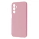 Чехол ударостойкий с защитой камеры WAVE Full Silicone Cover Samsung Galaxy S24 FE pink sand - изображение 1
