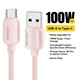 USB кабель 1м для швидкої зарядки USB A - Type-C 100W Essager ES-X46 рожевий - зображення 1
