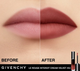 Жидкая помада для губ Givenchy Le Rouge Interdit Cream Velvet Lipstick 53 Brun Delicate 6.5ml - изображение 3