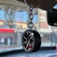 Брелок колесо шина для ключів автомобільний металевий - зображення 2