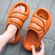 Мужские пляжные тапочки Без бренда с подошвой ЭВА 45 Оранжевый (1014-230-02) - изображение 8